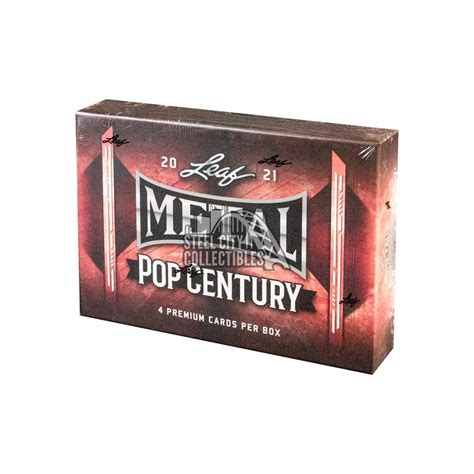 2021 leaf metal pop century hobby box|2021 leaf metal pop century.